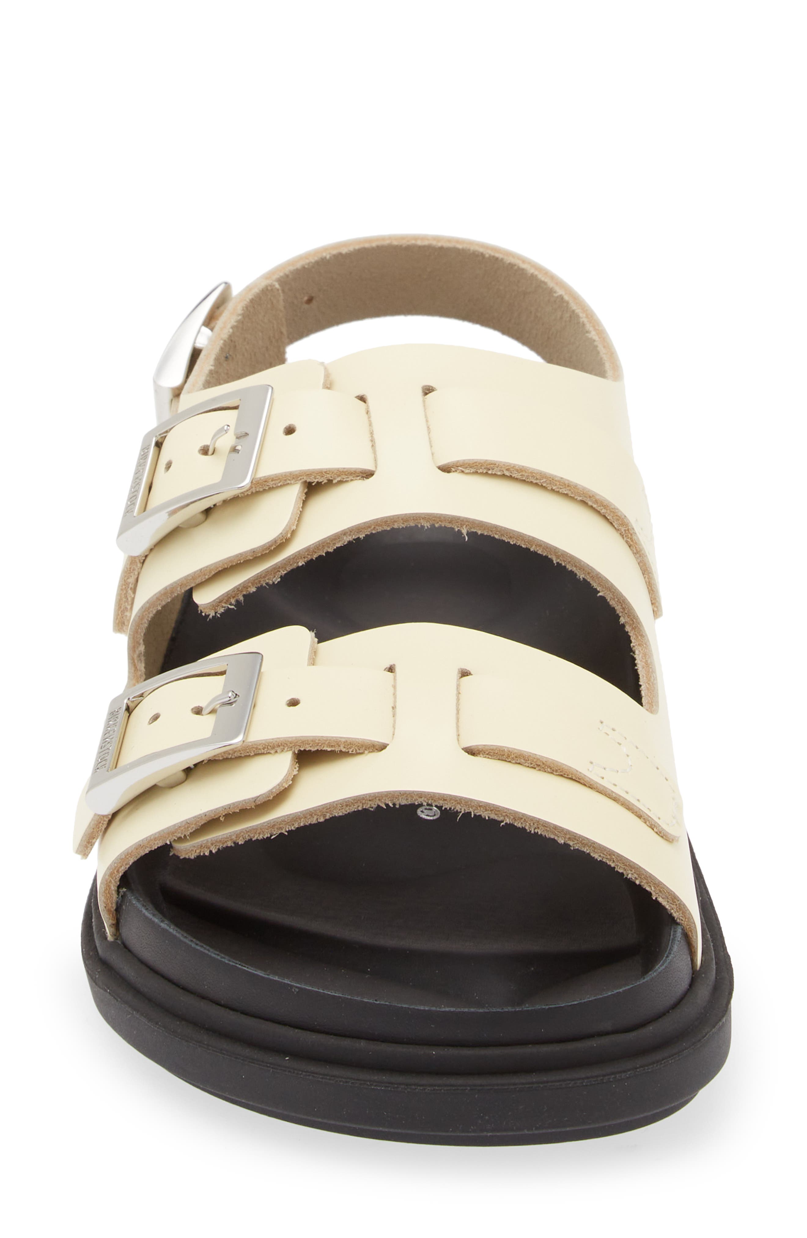Cannes High Shine Exquisite Sandal, Alternate, color, BUTTER