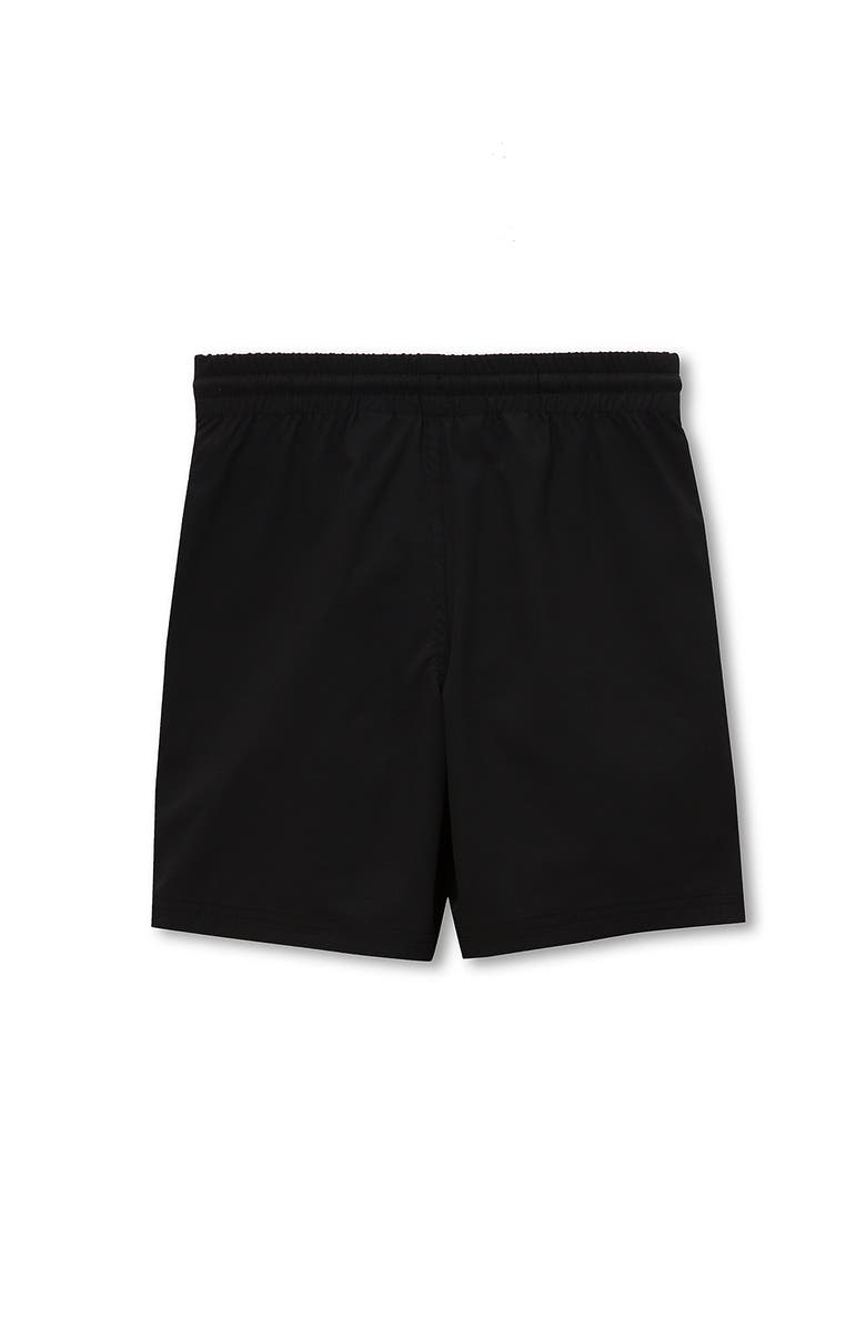 Lands' End Boys Husky Cotton Pull On Shorts, Alternate, color, Black