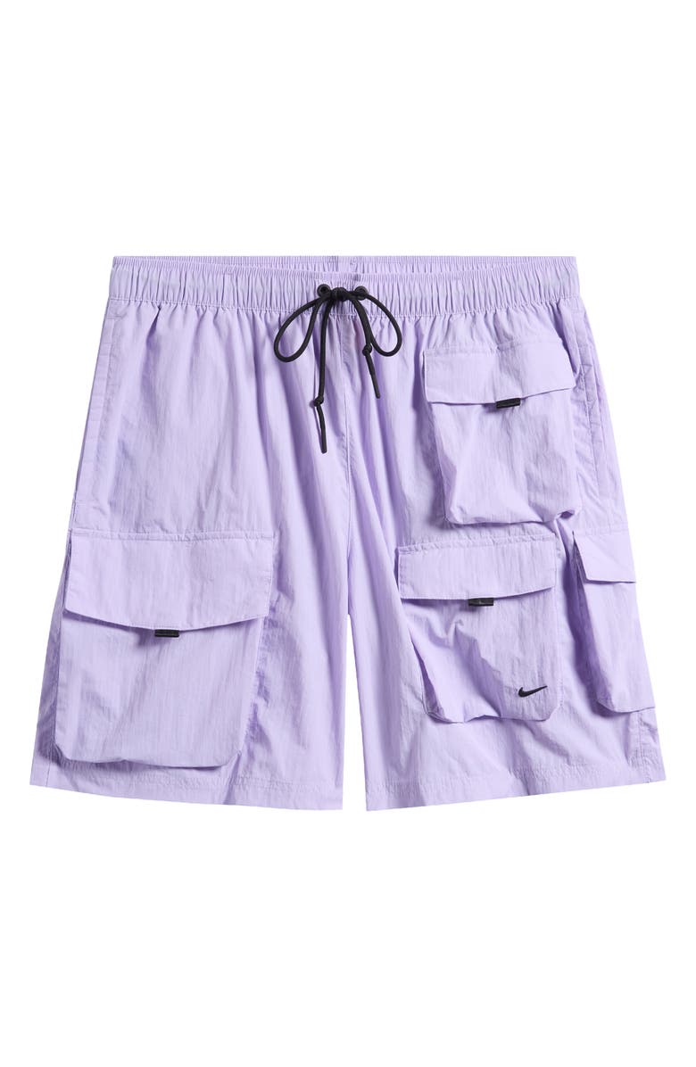 Nike Tech Woven Cargo Shorts, Alternate, color, Hydrangeas/ Black