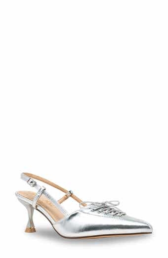Corset Pointed Toe Kitten Heel Pump
