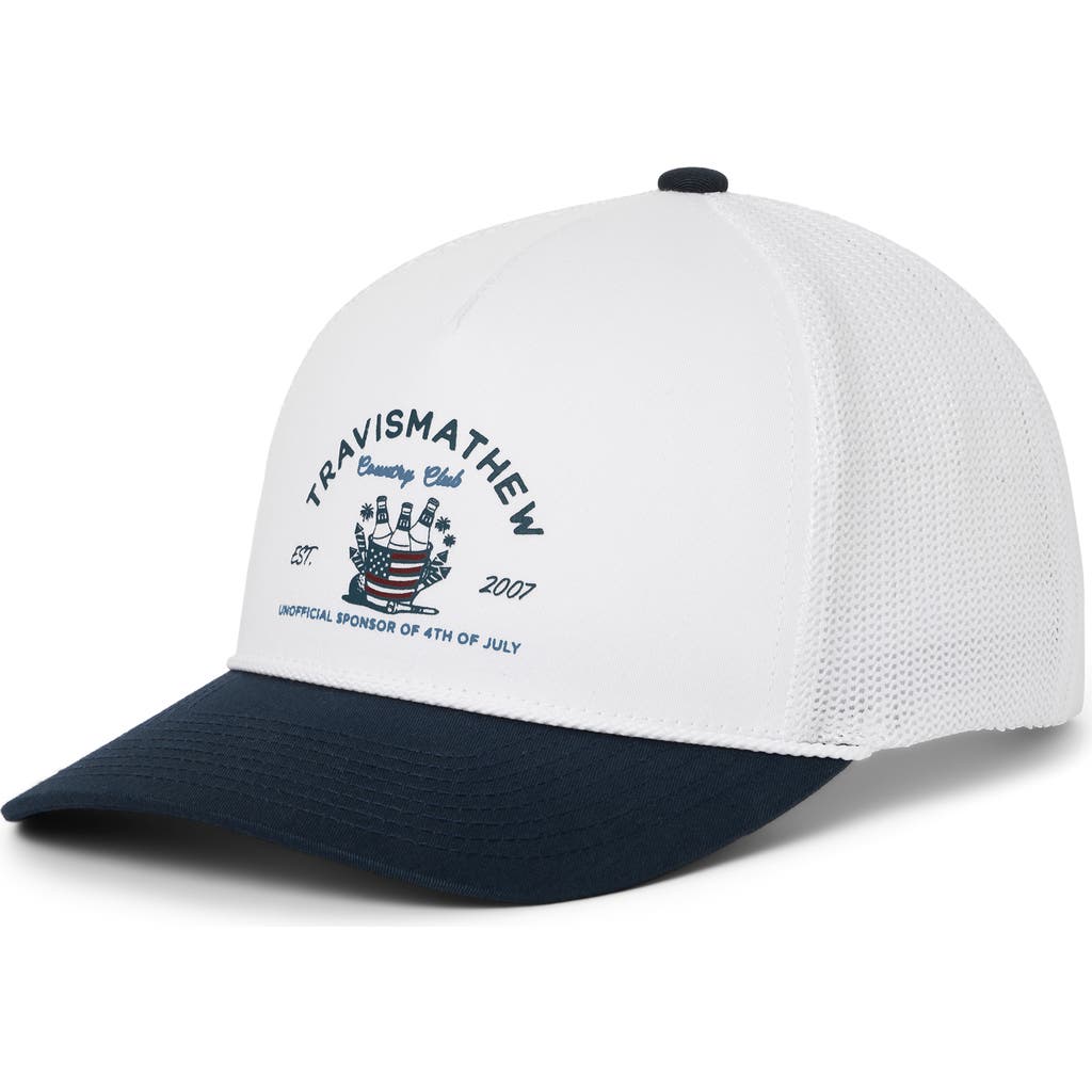 Travismathew Firecracker Fiesta Snapback Trucker Cap