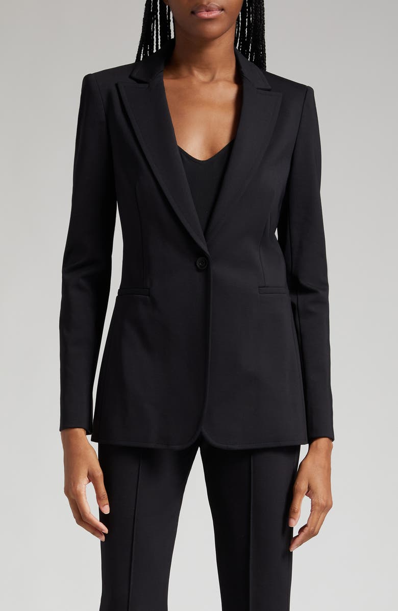 Alice + Olivia Breanne Fitted Blazer, Main, color, 