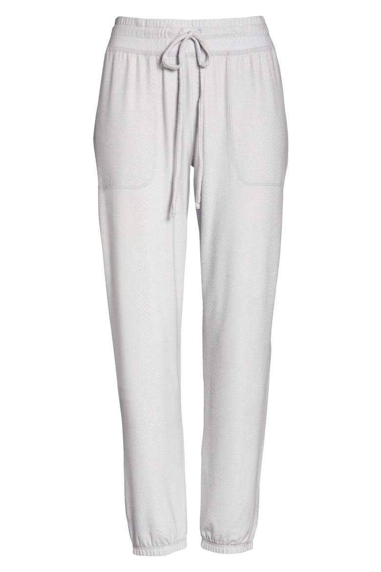Living Easy Midi Sweatpants, Alternate, color, STONE GRAY SNAKE