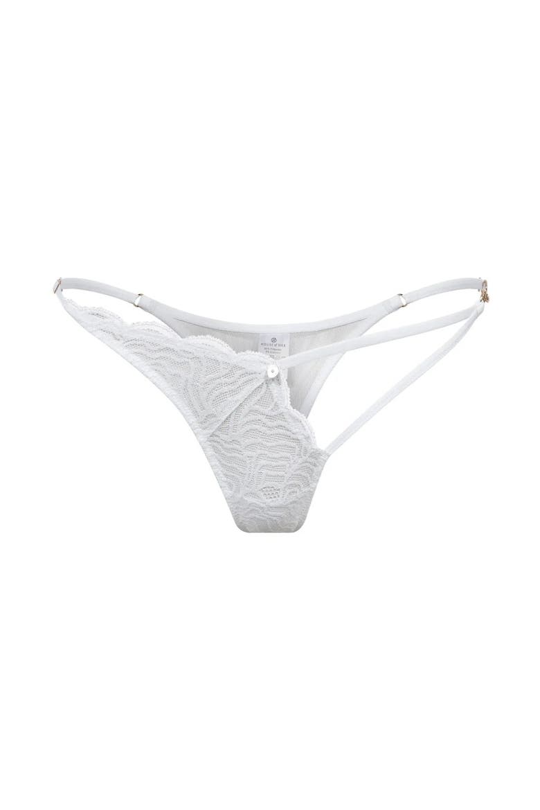 Béatrice Thong, Main, color, White
