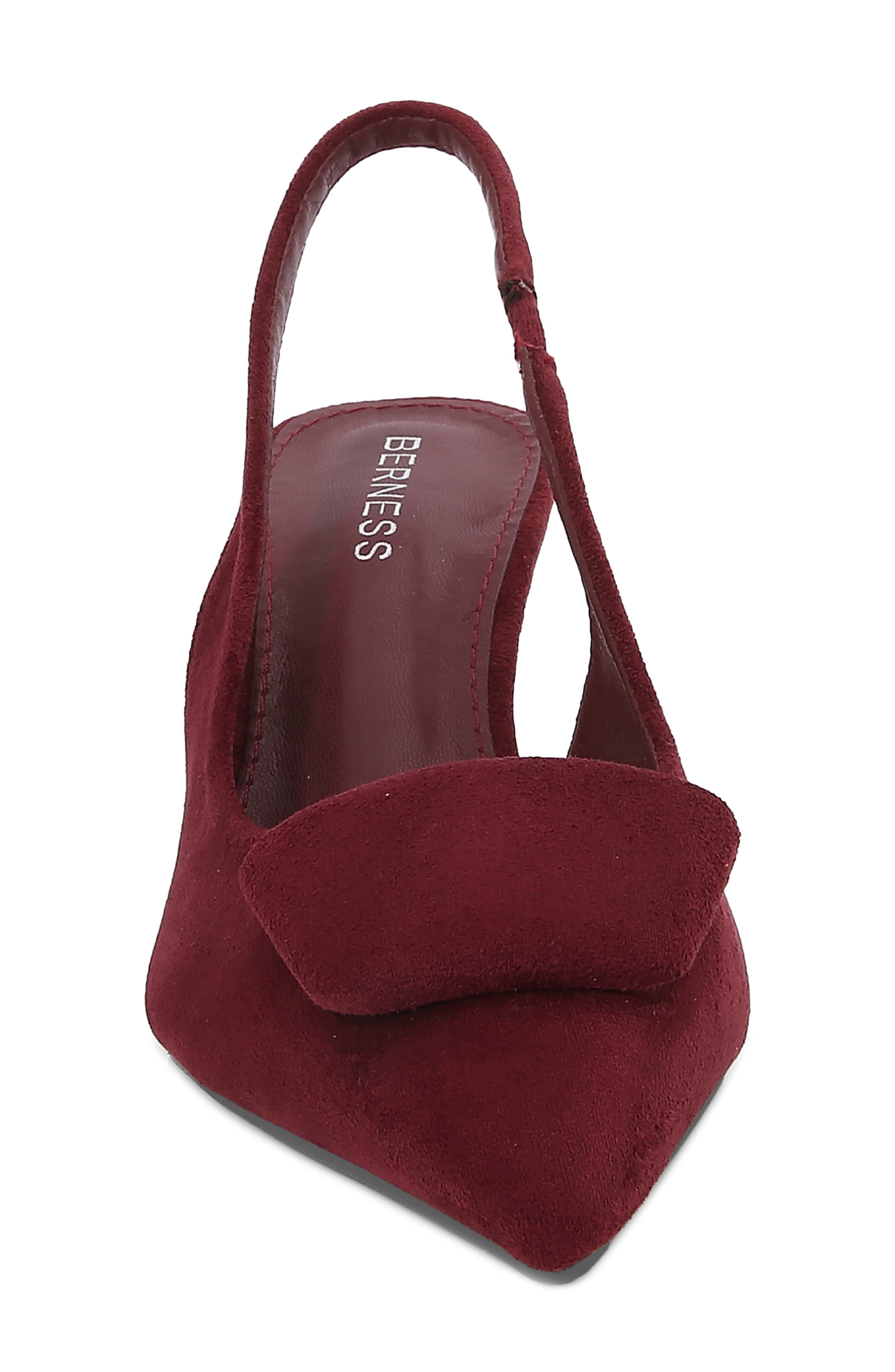Heddie Slingback Pump, Alternate, color, WINE