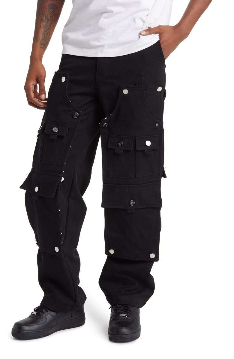 TOMBOGO Spiderweb Double Knee Cargo Pants, Alternate, color, 