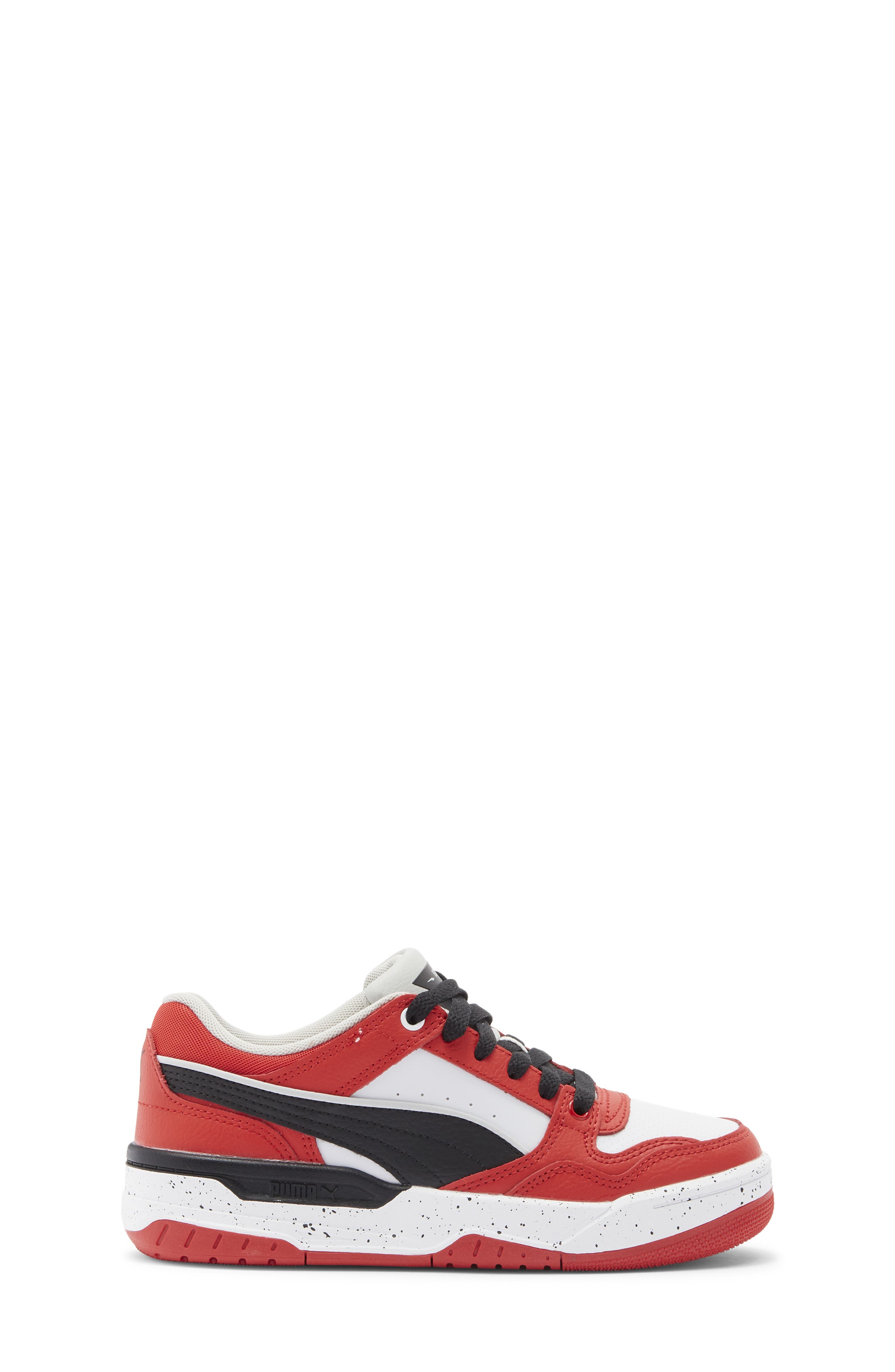 PUMA Kids' Rebound Retro Sneaker, Alternate, color, For All Time Red-Black-White
