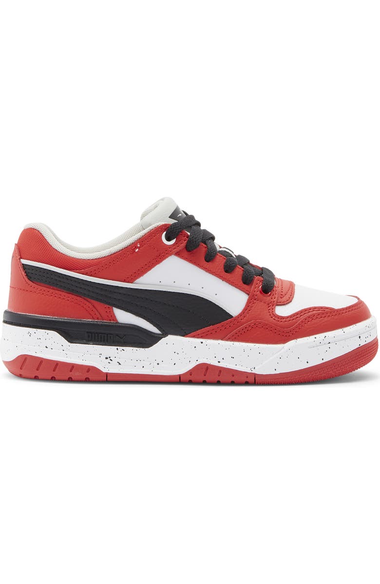 PUMA Kids' Rebound Retro Sneaker, Alternate, color, For All Time Red-Black-White