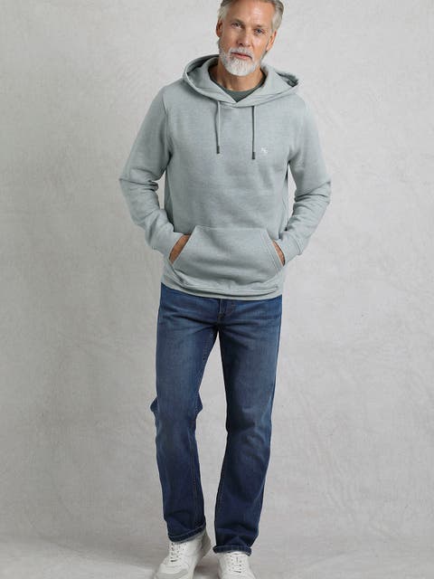 Hugo Branded Popover Hoodie