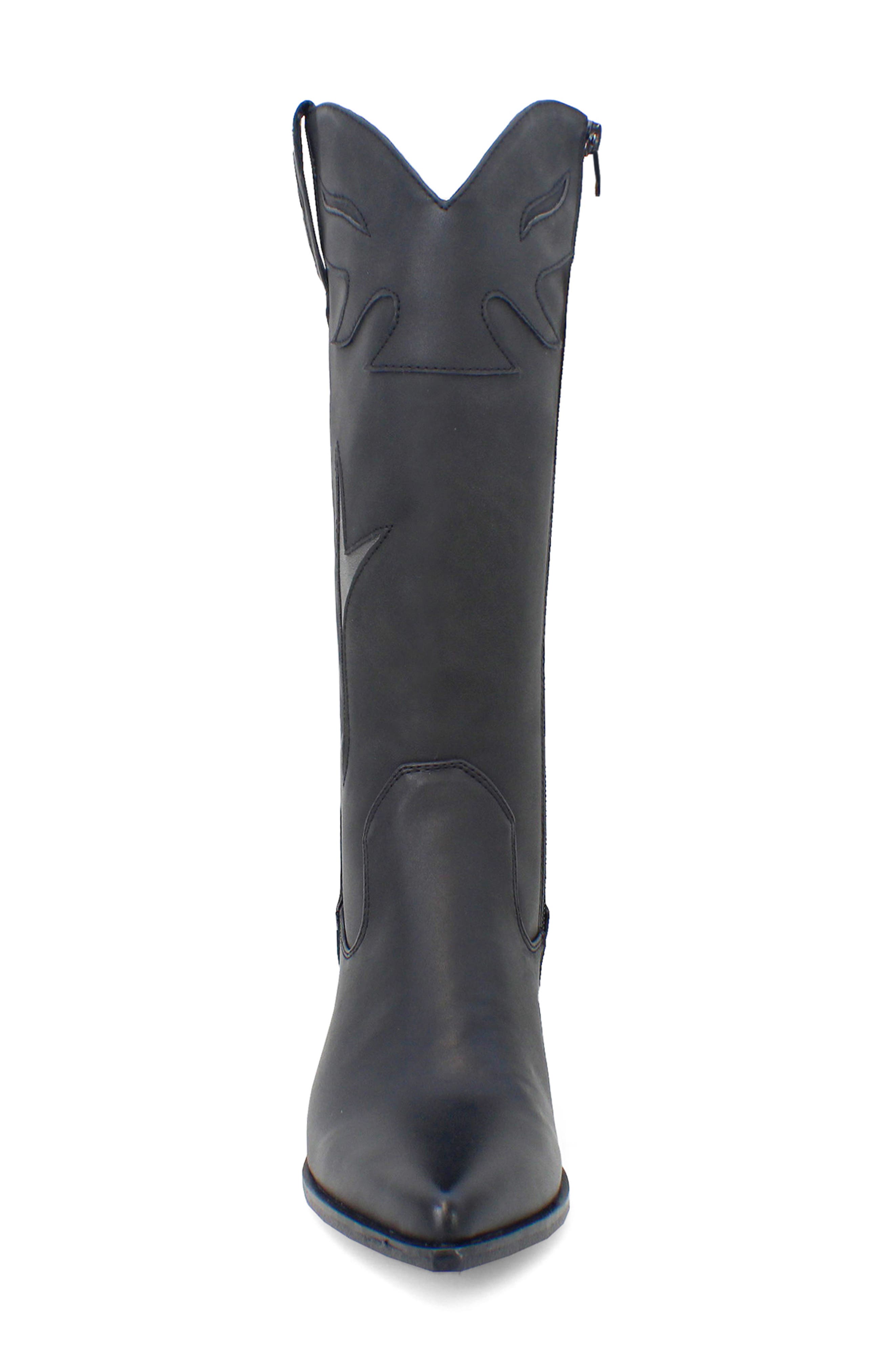 YOKI Gayle 34 Western Boot, Alternate, color, Black