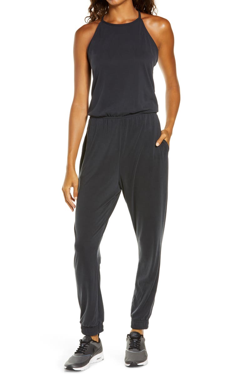 Sweaty Betty Open Back Jumpsuit, Main, color, 