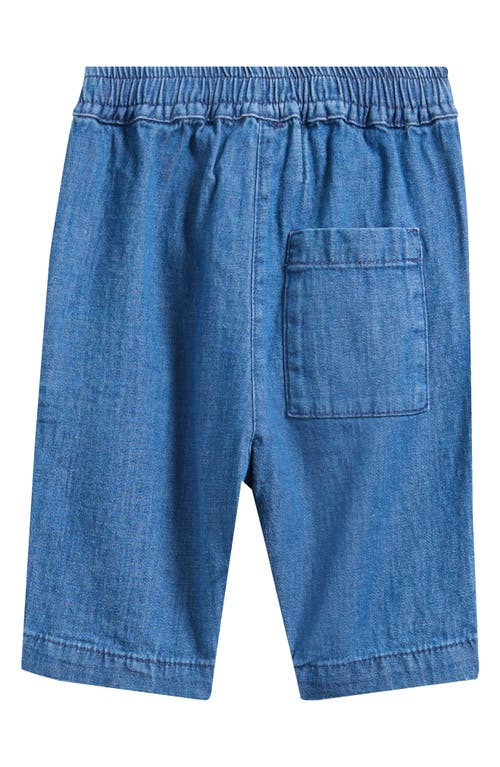 Bobo Choses Roll The Dice Denim Graphic Bubble Pants In Blue