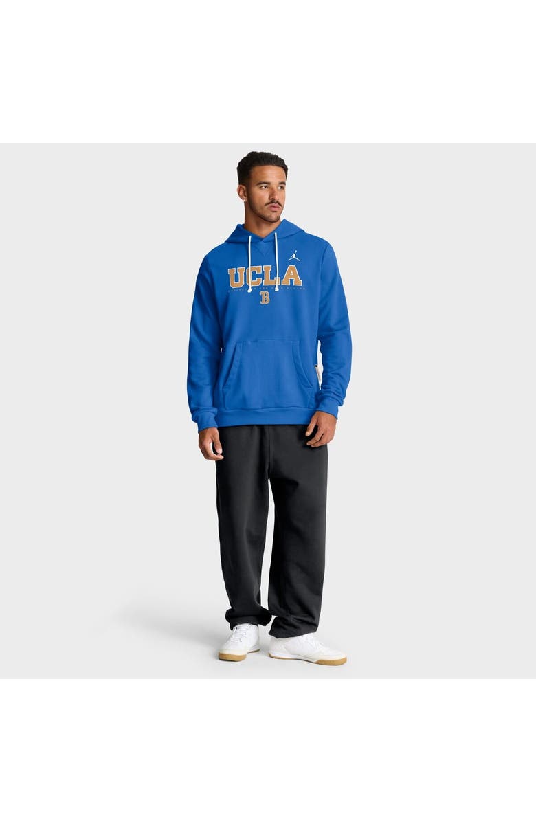 Jordan Brand Men's Jordan Brand Blue UCLA Bruins 2025 Sideline Standard Issue Dri-FIT Hoodie, Alternate, color, Blue