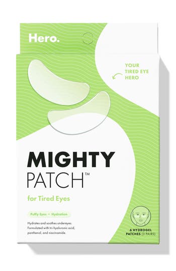 Hero Mighty Patch For Tired Eyes Eye Mask In Green