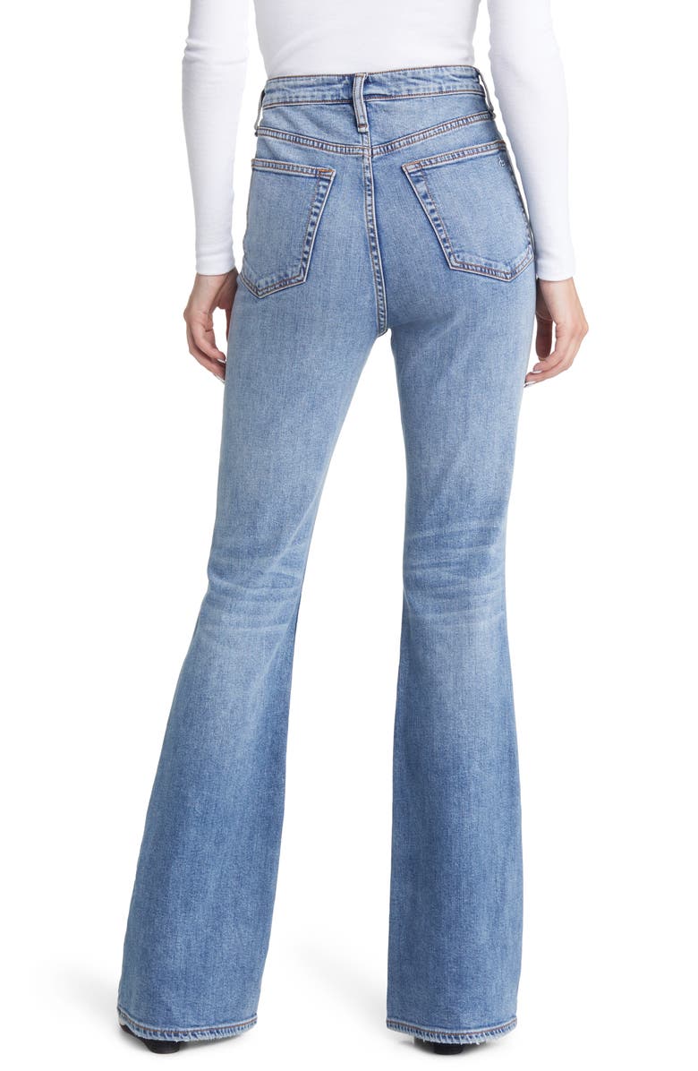 rag & bone Casey High Rise Flare Leg Jeans, Alternate, color, 