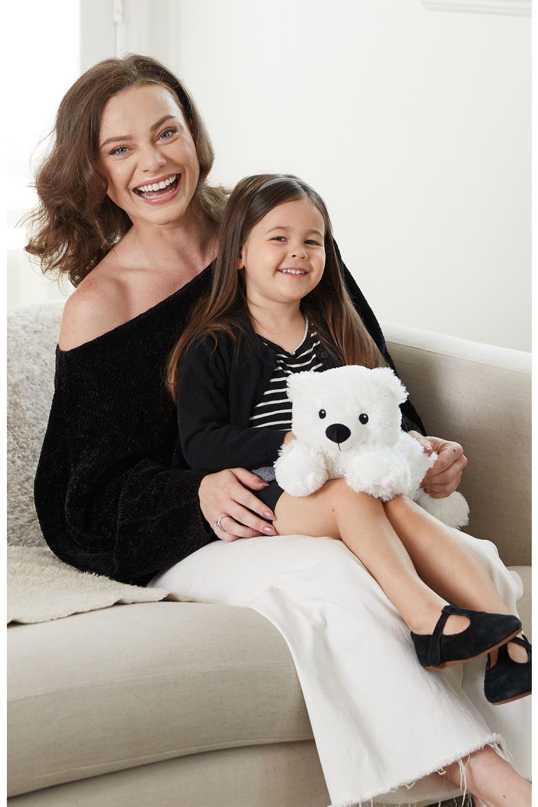 White Bear Plush Toy, Alternate, color, White
