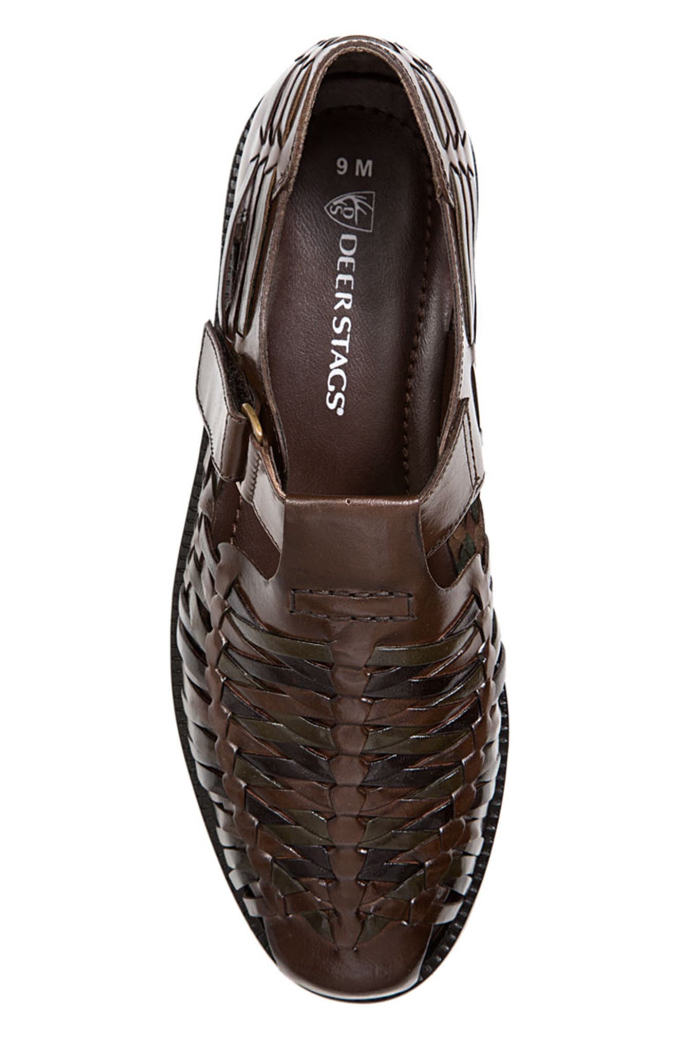 Deer Stags Bamboo 2 Huarache Sandal, Alternate, color, Brown/Mult