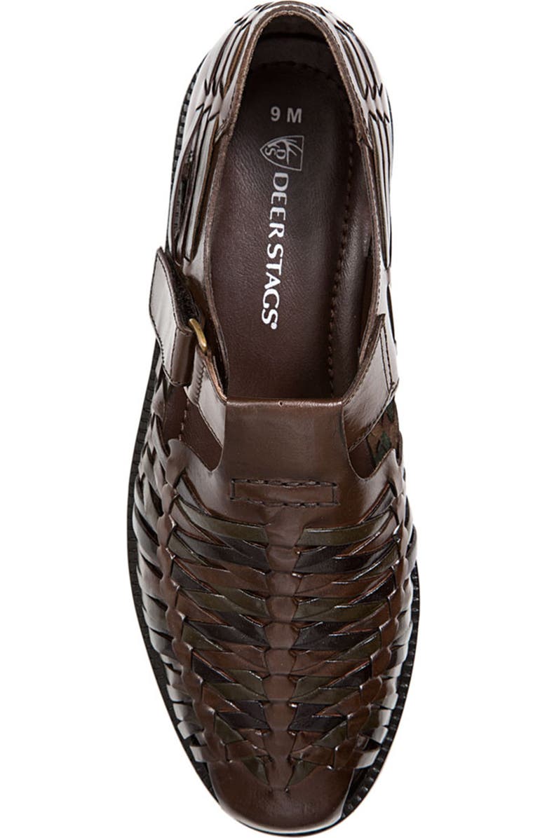 Deer Stags Bamboo 2 Huarache Sandal, Alternate, color, Brown/Mult