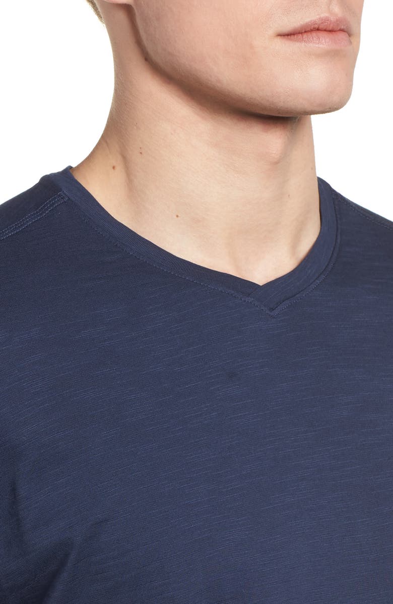 Tommy Bahama Portside Palms V-Neck T-Shirt, Alternate, color, Maritime