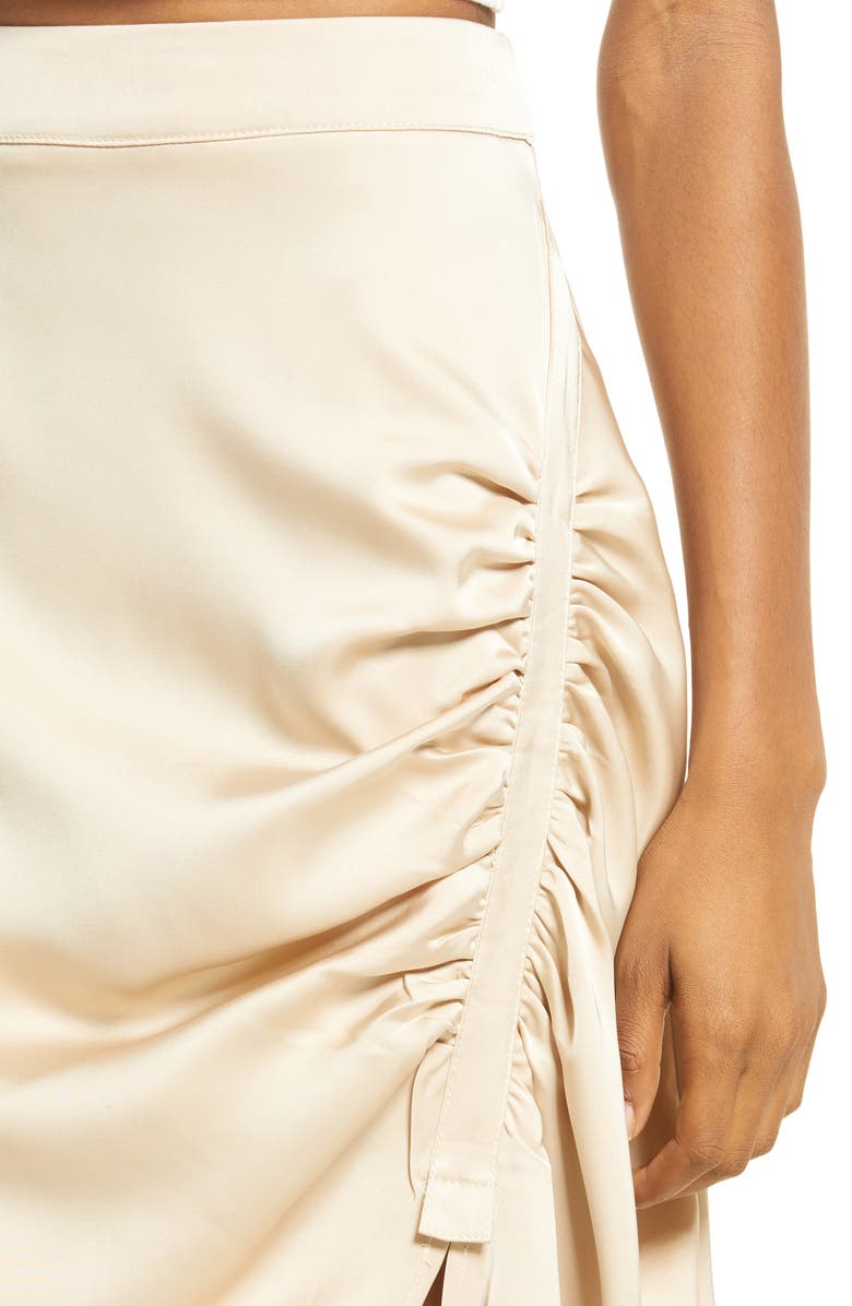 Amy Lynn Front Slit Knee Length Skirt, Alternate, color,