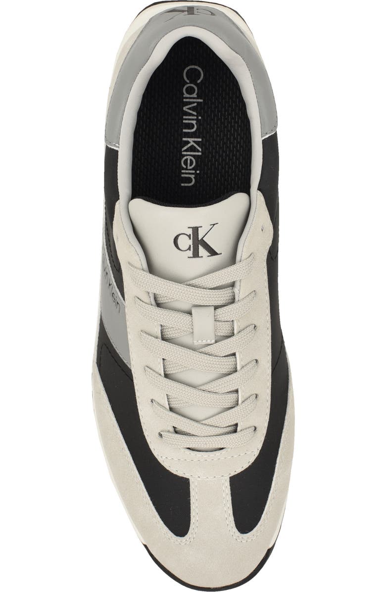Calvin Klein Galent Sneaker, Alternate, color, Light Grey/ Dark Grey