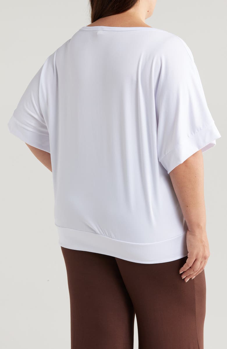 24seven Comfort Apparel Loose Fit T-Shirt, Alternate, color, White