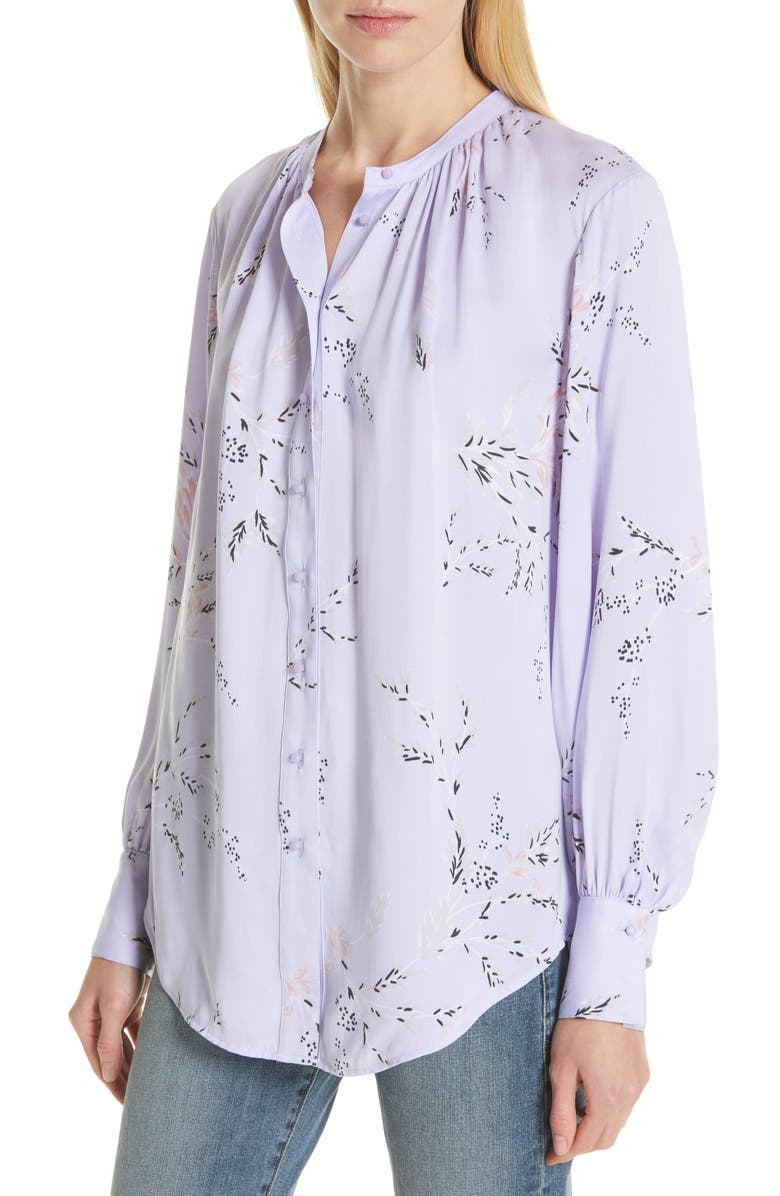 Equipment Causette Silk Blend Shirt, Alternate, color, 