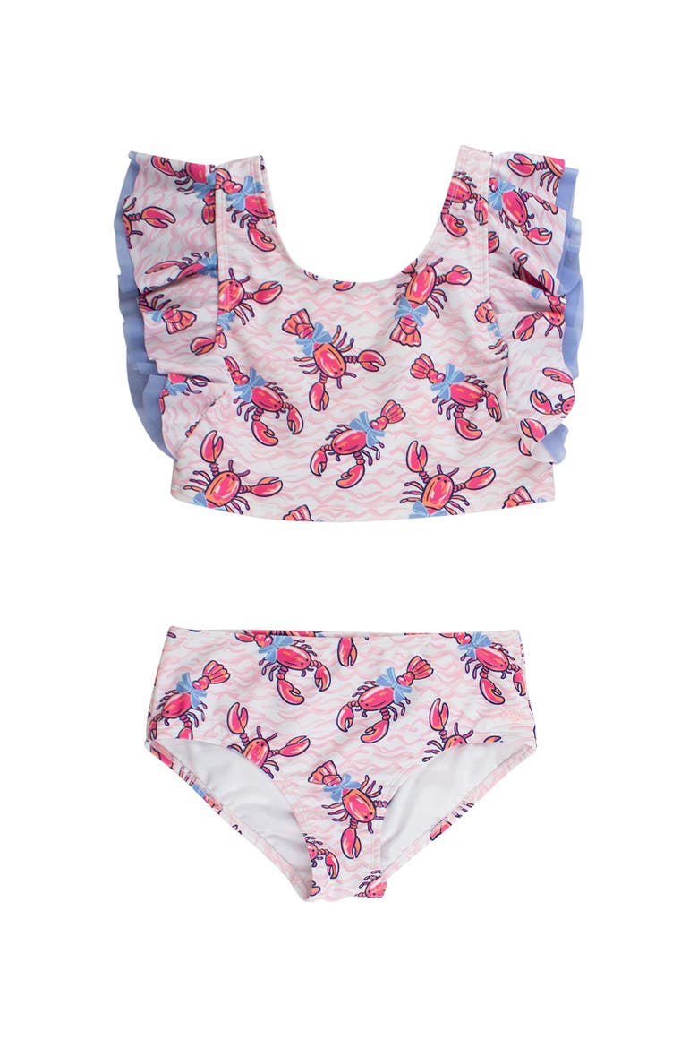 Butterfly Tankini 2-Piece Swimsuit, Main, color, Pink Lobster Lagoon