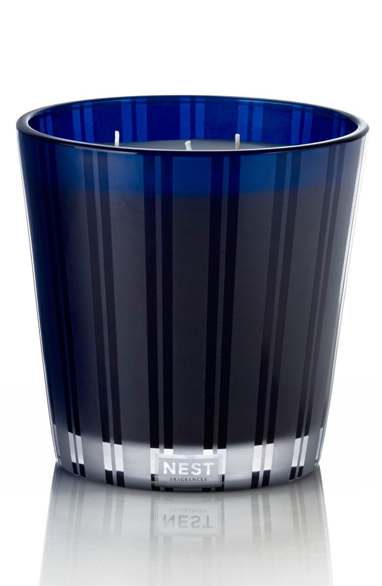 NEST New York NEST Fragrances Blue Garden Three-Wick Candle, Alternate, color,