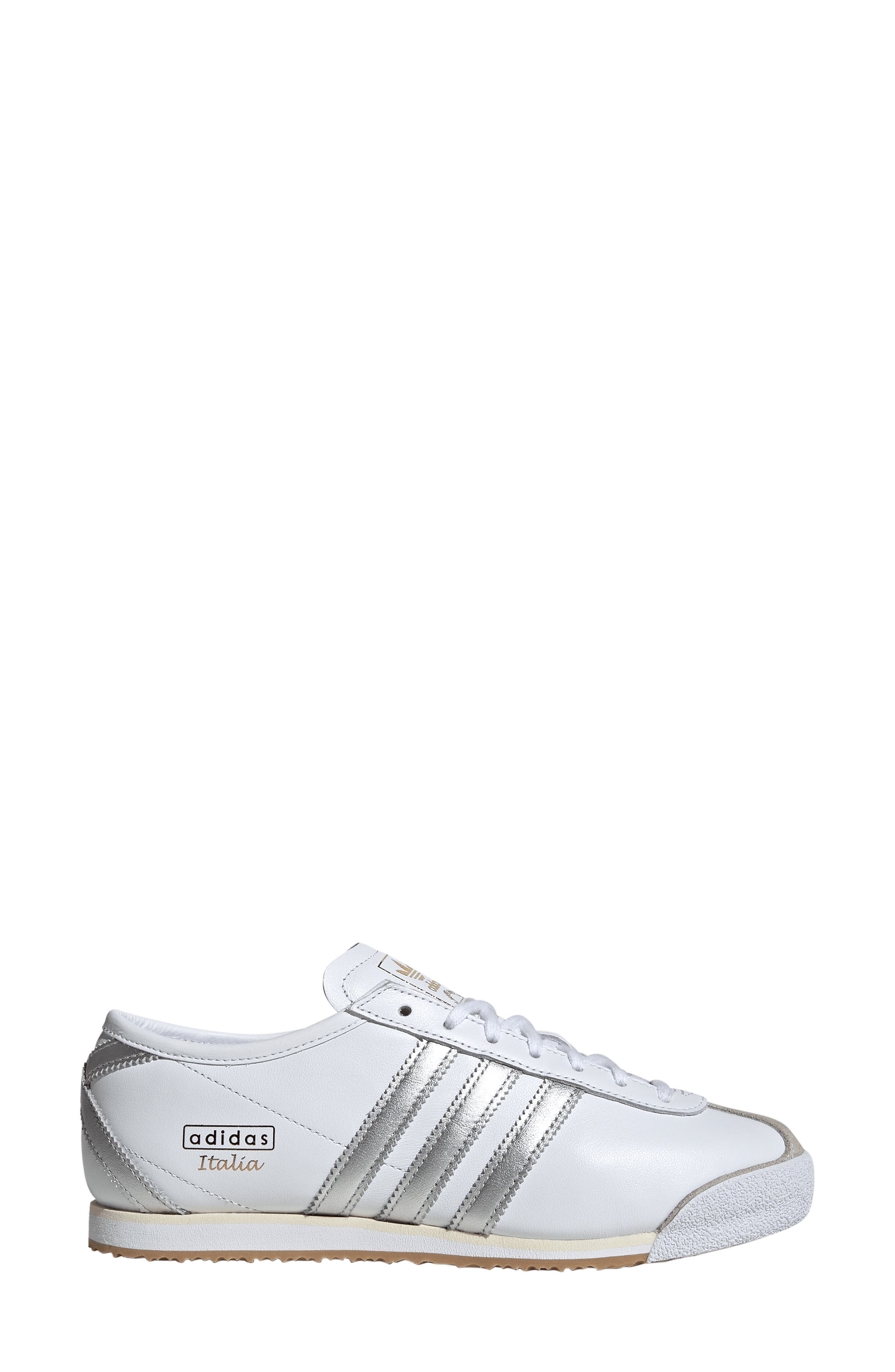 adidas Italia 70s Shoe, Alternate, color, White/ Silver Met/ Cream White