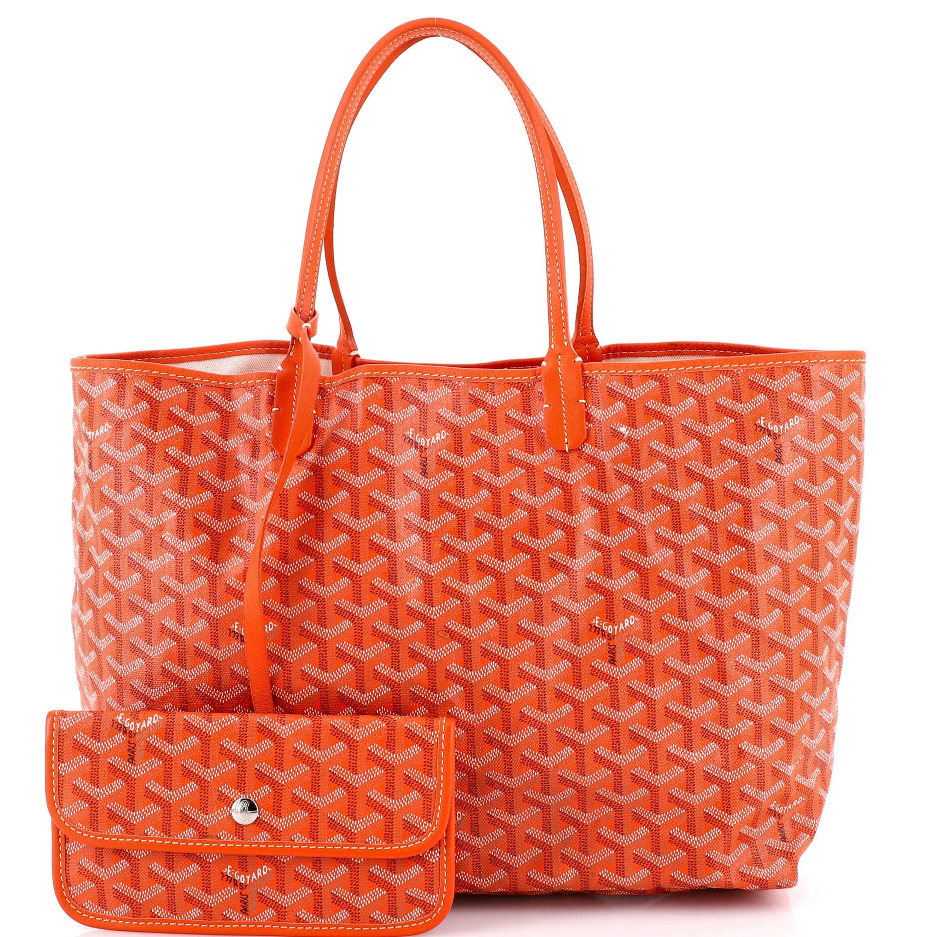 Pre-Owned Goyard Saint Louis Tote Coated Canvas PM, Alternate, color, 