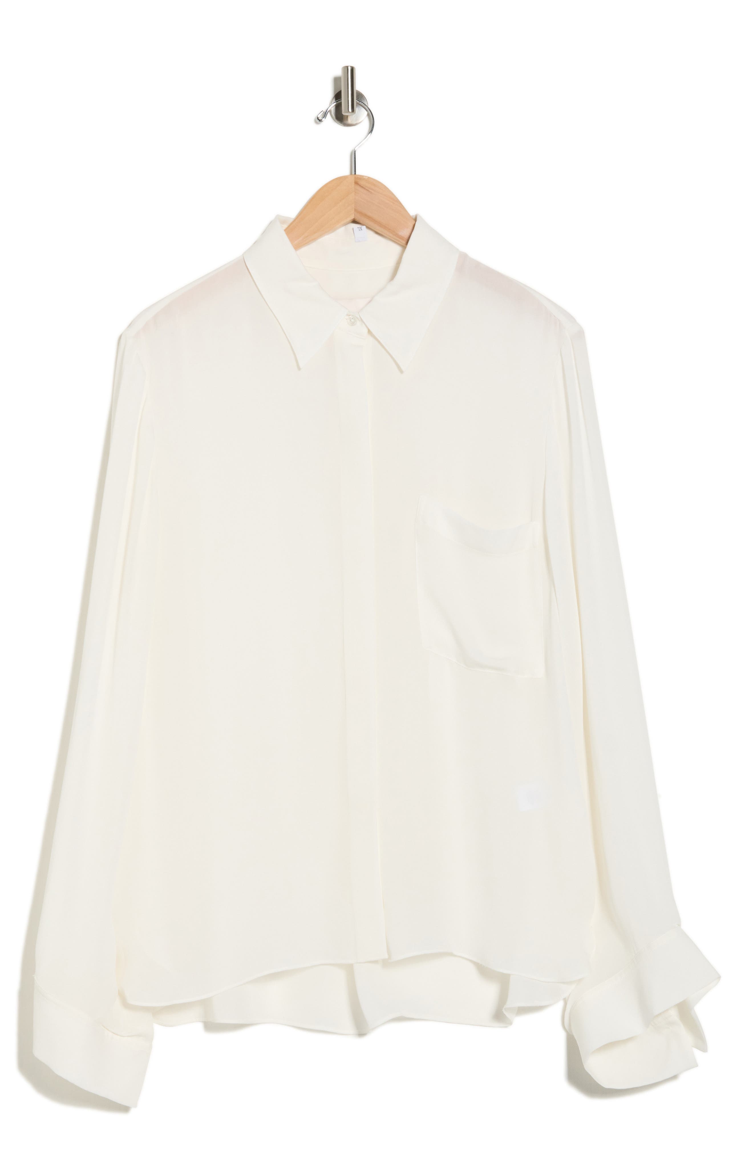 TWP Silk Boyfriend Shirt