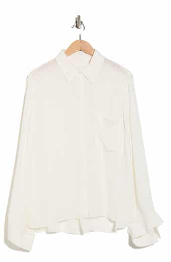 TWP Silk Boyfriend Shirt
