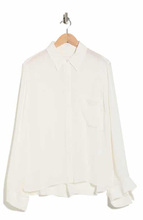 TWP Silk Boyfriend Shirt