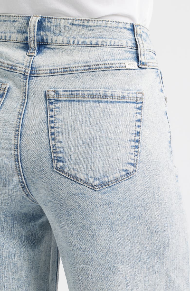 1822 Denim High Wasit Wide Leg Jeans, Alternate, color, Ultra