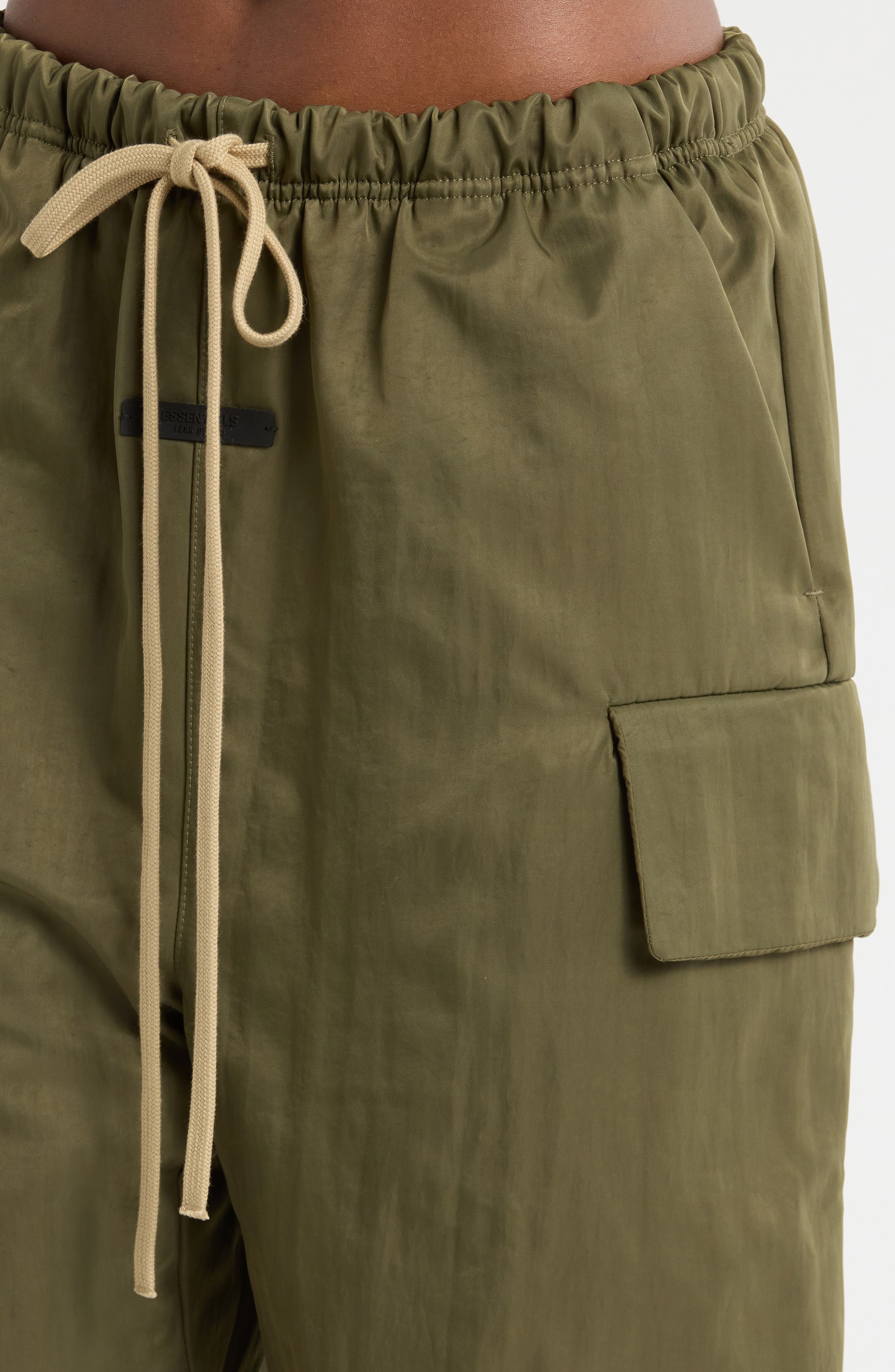 Fear of God Essentials Textured Nylon Field Pants (Women) | Nordstrom