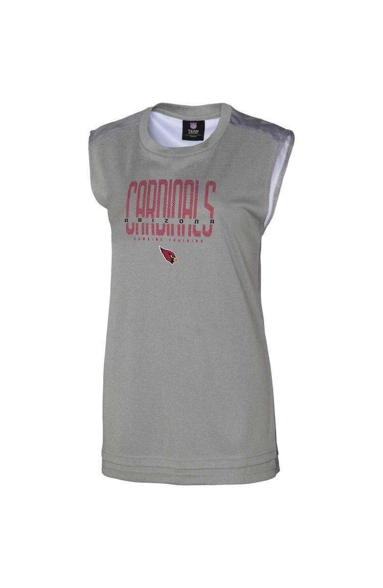 Outerstuff Women's Gray Arizona Cardinals No Sweat Tank Top, Alternate, color, Gray
