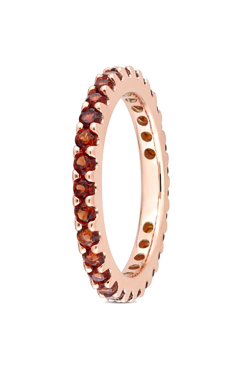 Julianna B. Garnet Eternity Ring, Alternate, color, Garnet