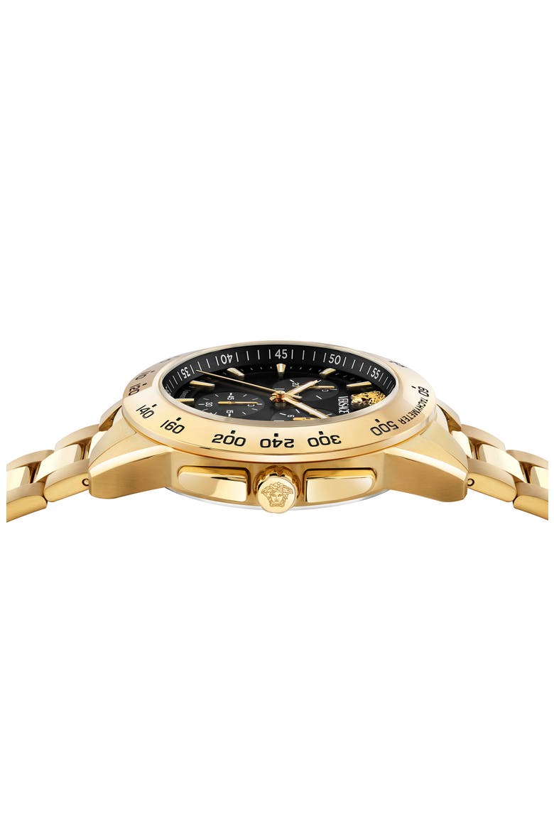 V-Sport Bracelet Chronograph Watch, 44mm, Alternate, color, IP YELLOW GOLD