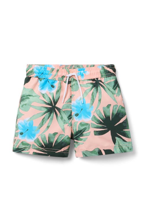 JANIE AND JACK JANIE AND JACK RECYCLED PALM SWIM TRUNK 