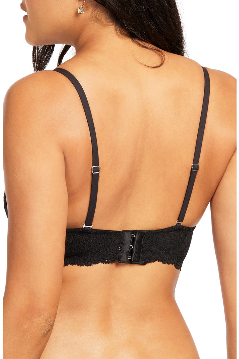Lace Bralette, Alternate, color, BLACK