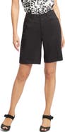 NYDJ Linen Blend Bermuda Shorts