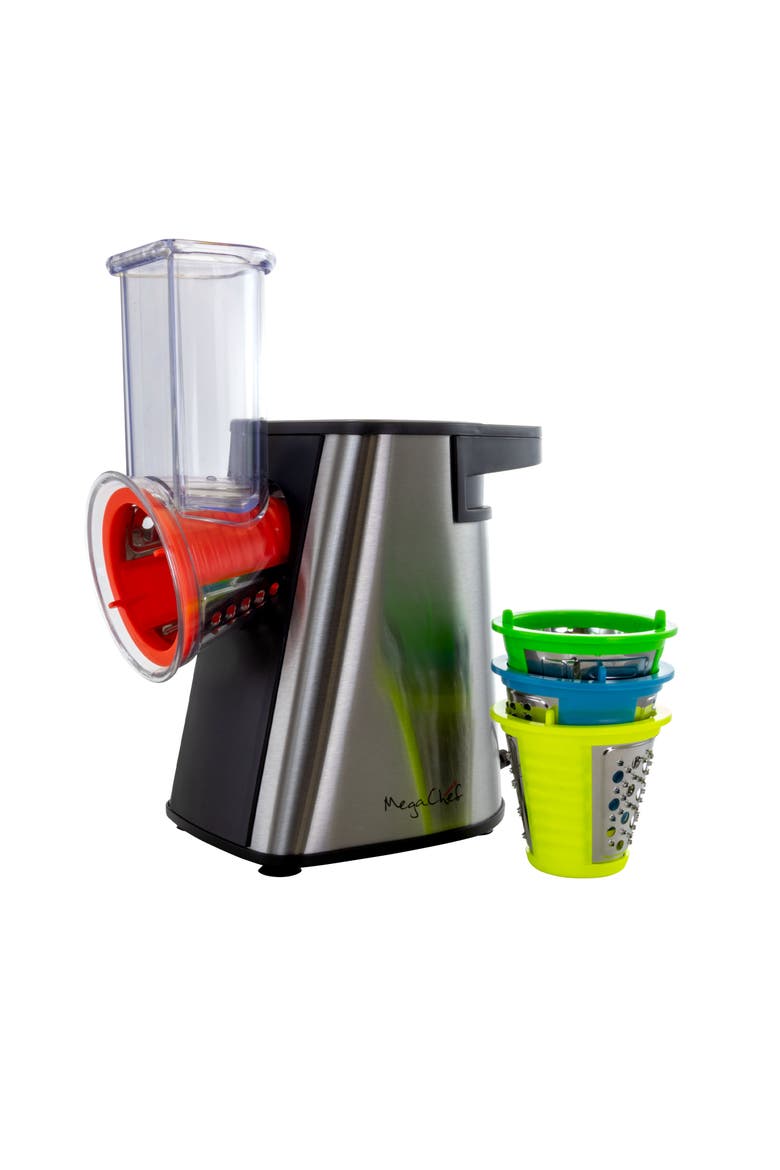 4 in 1 Electric Salad Maker, Salad Shooter, Main, color, Grey
