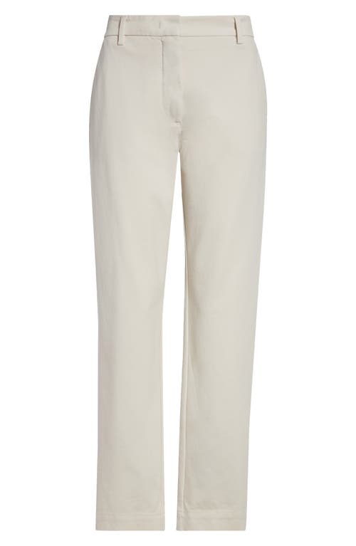 Eleventy Cotton Blend Slim Fit Pants In Sand