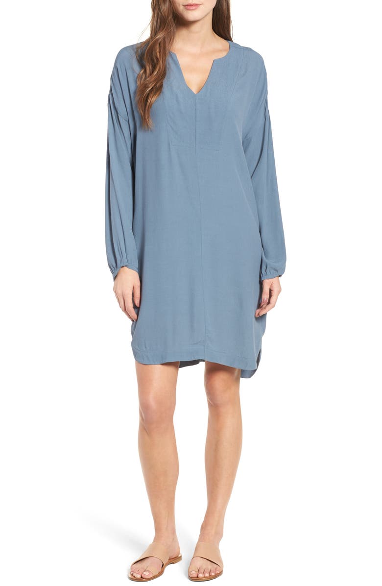 Madewell Du Jour Tunic Dress, Main, color, 