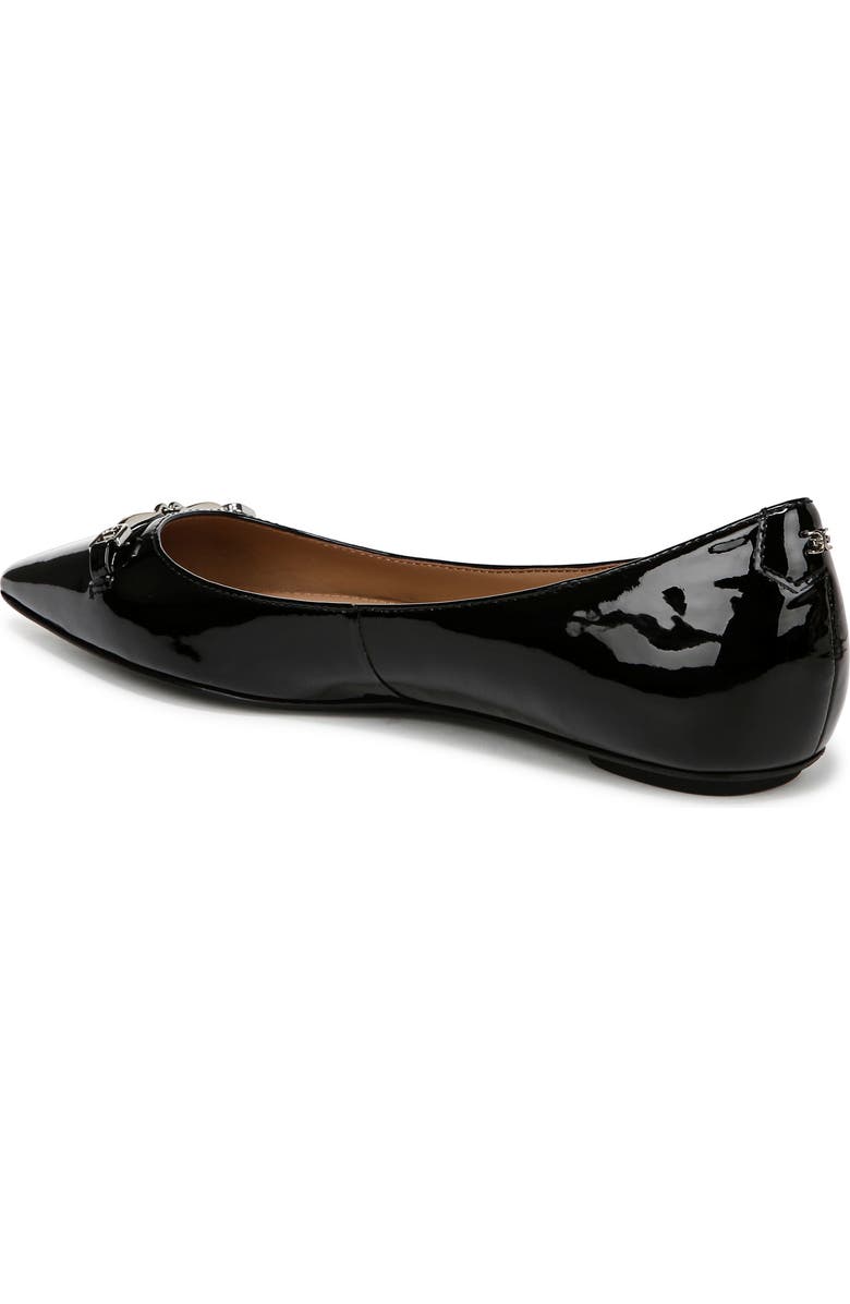 Sam Edelman Nori Pointed Toe Flat, Alternate, color, Black