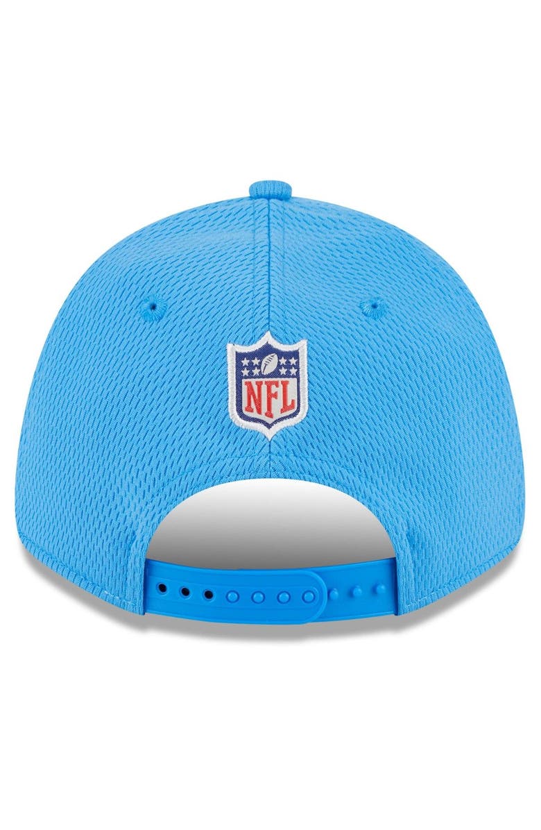 New Era Men's New Era Powder Blue Los Angeles Chargers 2023 NFL Training Camp 9FORTY Adjustable Hat, Alternate, color, 