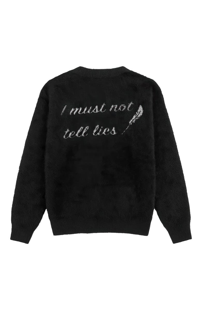 Blvck Harry Potter x Blvck 'I Must Not Tell Lies' Sweater, Alternate, color, 