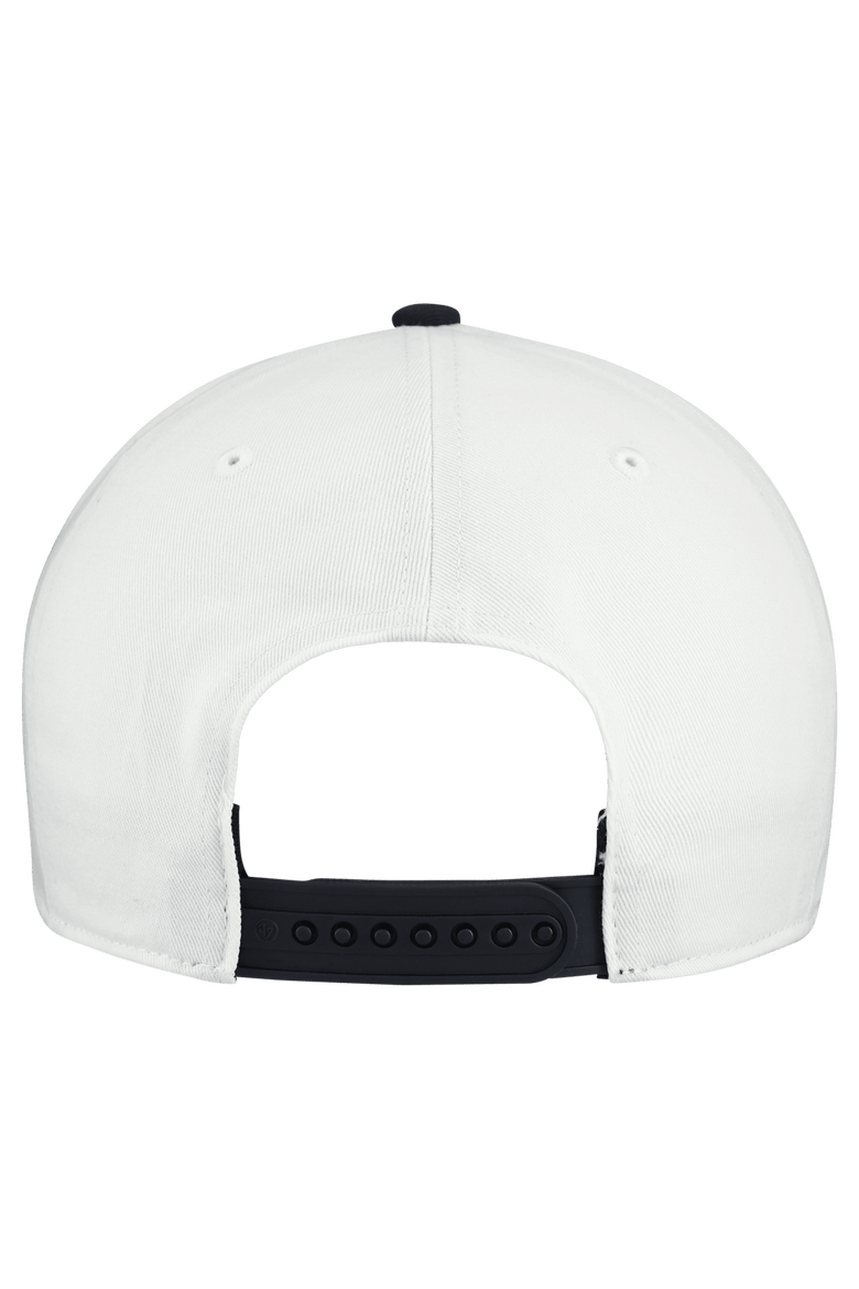Men's '47 White Christopher Bell Flag Fill Two-Tone Team Adjustable Hitch Hat, Alternate, color, White