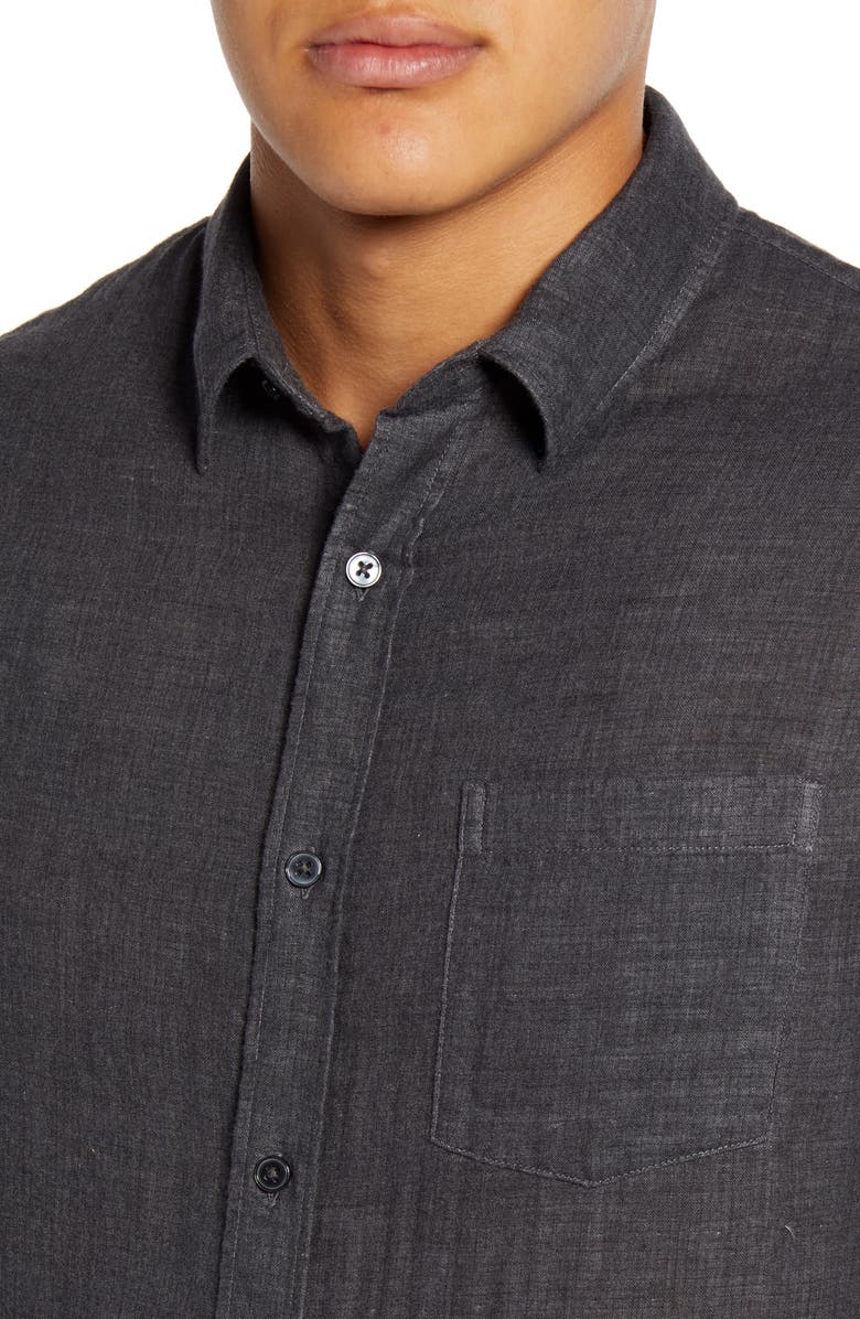 Vince Regular Fit Double Face Button-Up Shirt, Alternate, color,